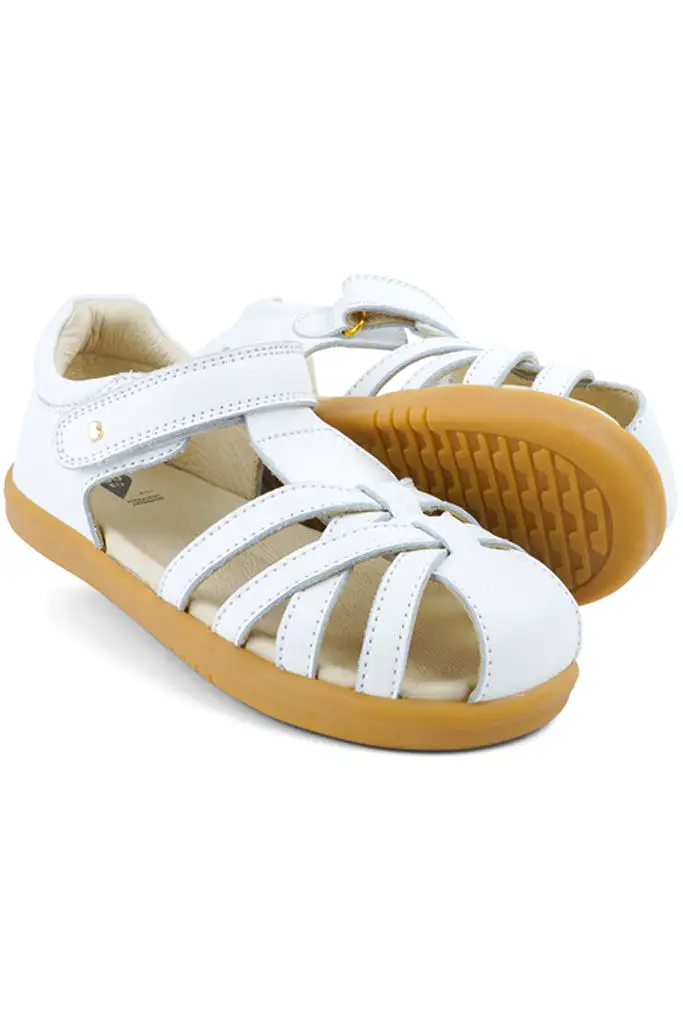 White Cross Jump Sandals i-Walk