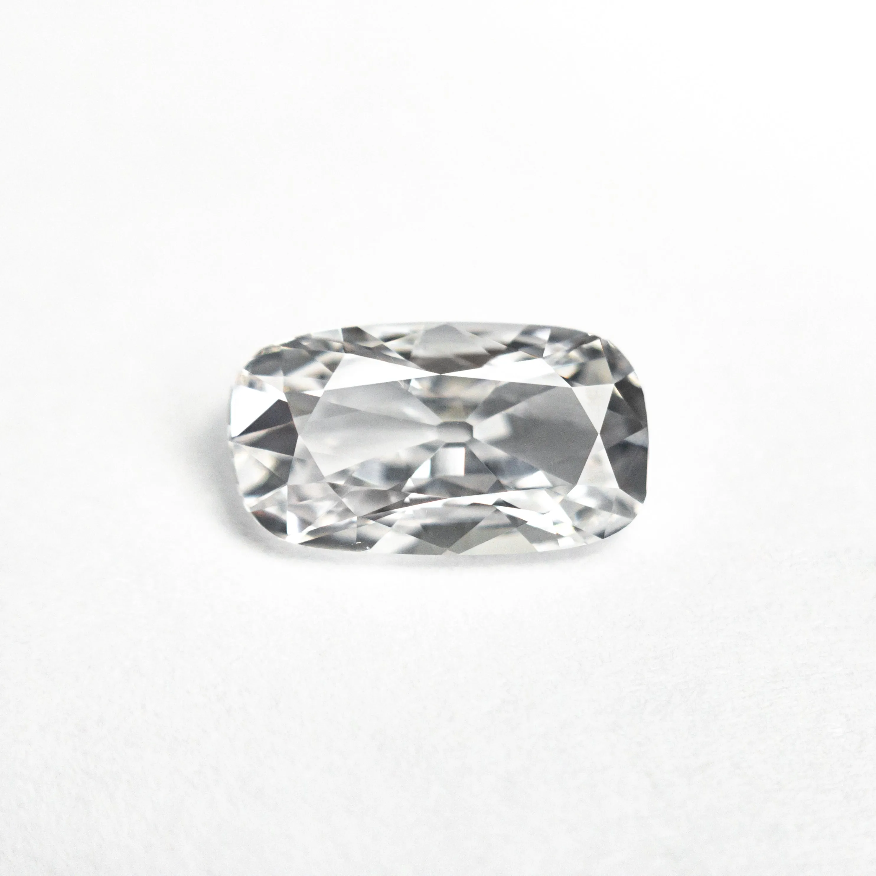 White Modern Antique Brilliant Diamond - 1.00ct Cushion