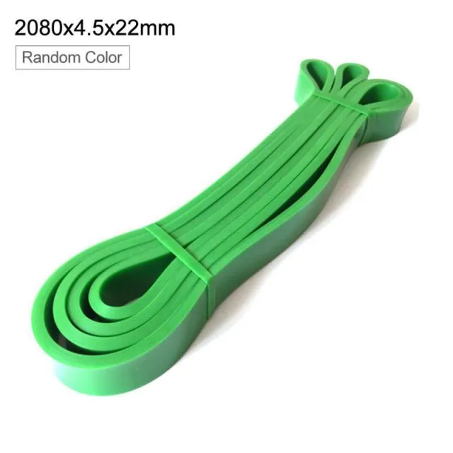 Yoga Fitness Pull Ring Training Resistance Band Elastic Strength Training Band Lightweight Portable Bands (random Colors)